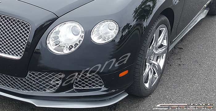 Custom Bentley GT  Convertible Side Skirts (2011 - 2017) - Call for price (Part #BT-012-SS)